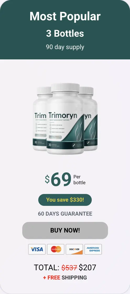 Trimoryn three bottles order